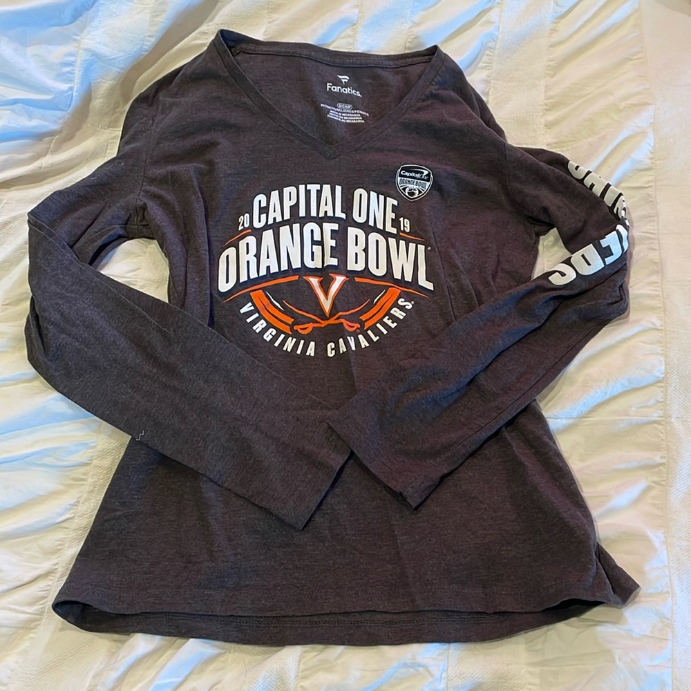 UVA Cavaliers Capital One Orange Bowl 2019 Long Sleeve